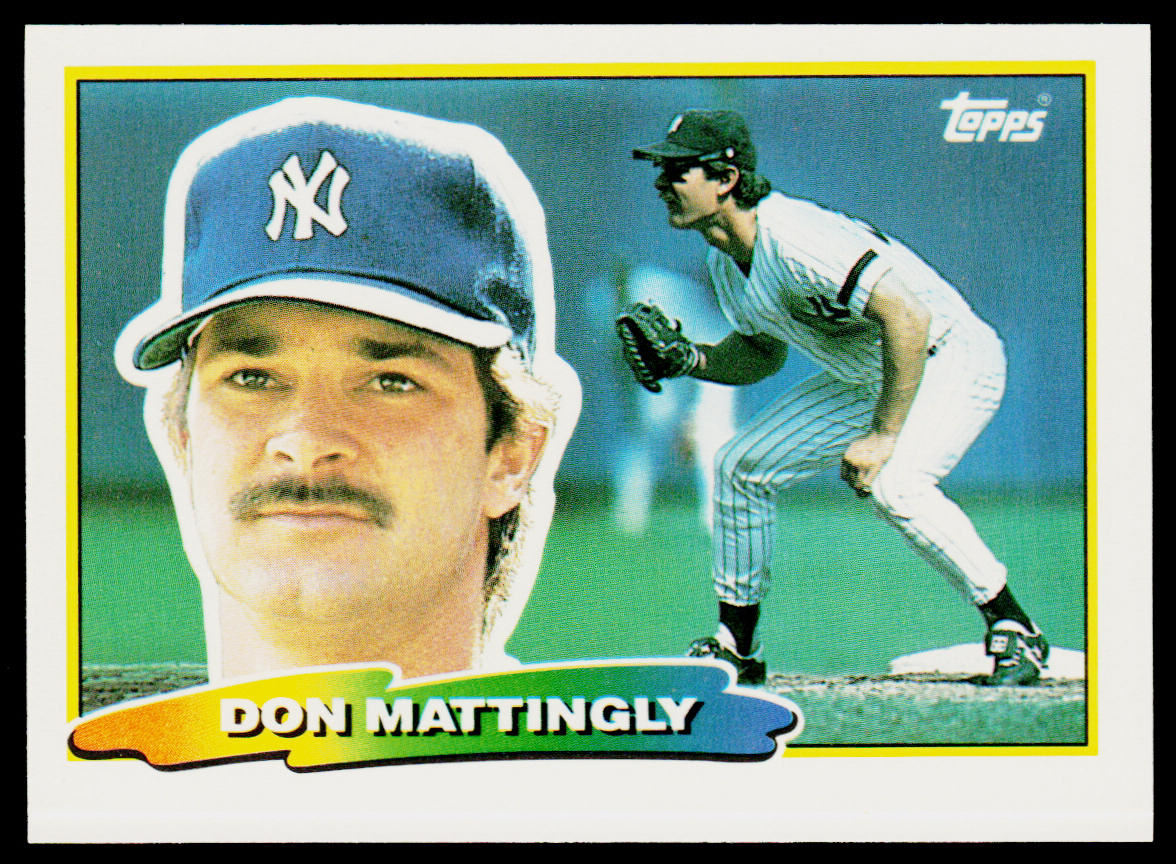 Don Mattingly 1988 Topps Big #229a New York Yankees