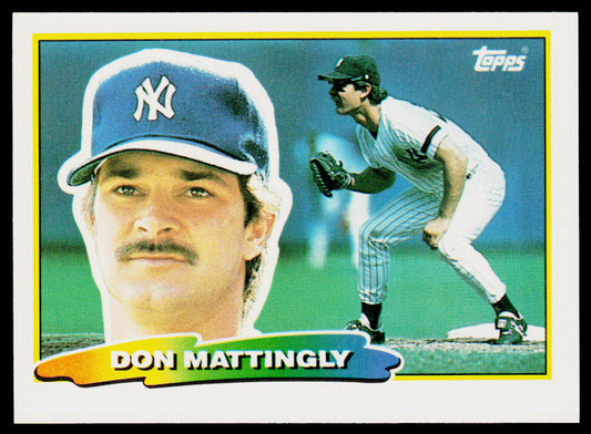 Don Mattingly 1988 Topps Big #229a New York Yankees