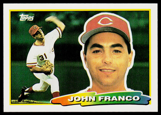John Franco 1988 Topps Big #232 Cincinnati Reds