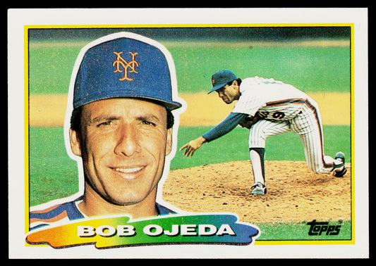 Bob Ojeda 1988 Topps Big #234 New York Mets