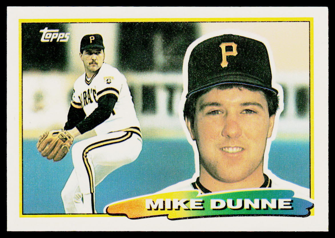 Mike Dunne 1988 Topps Big #236 Pittsburgh Pirates