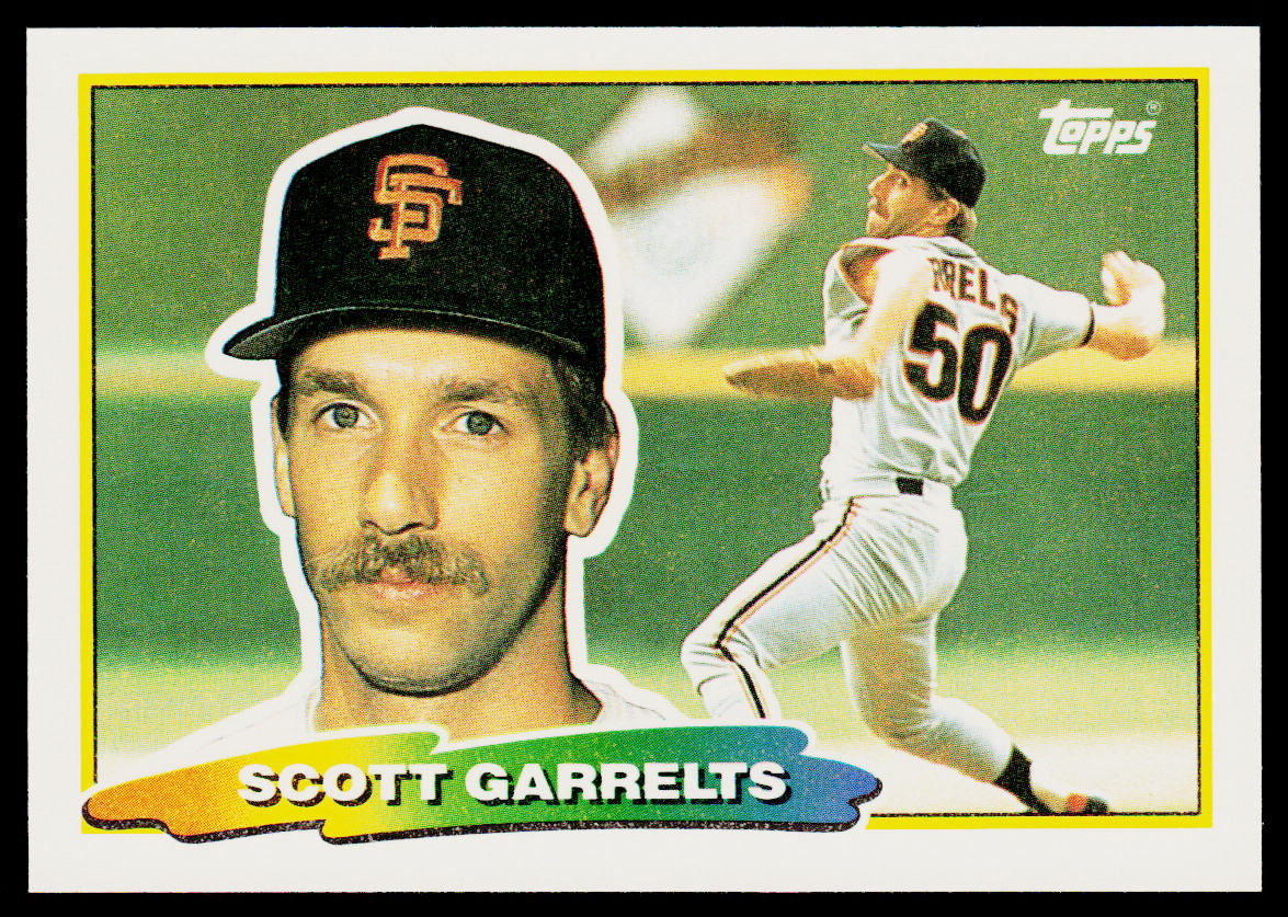 Scott Garrelts 1988 Topps Big #240a San Francisco Giants