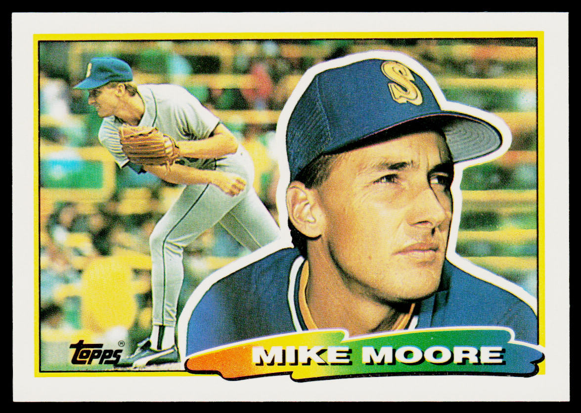 Mike Moore 1988 Topps Big #241c Seattle Mariners