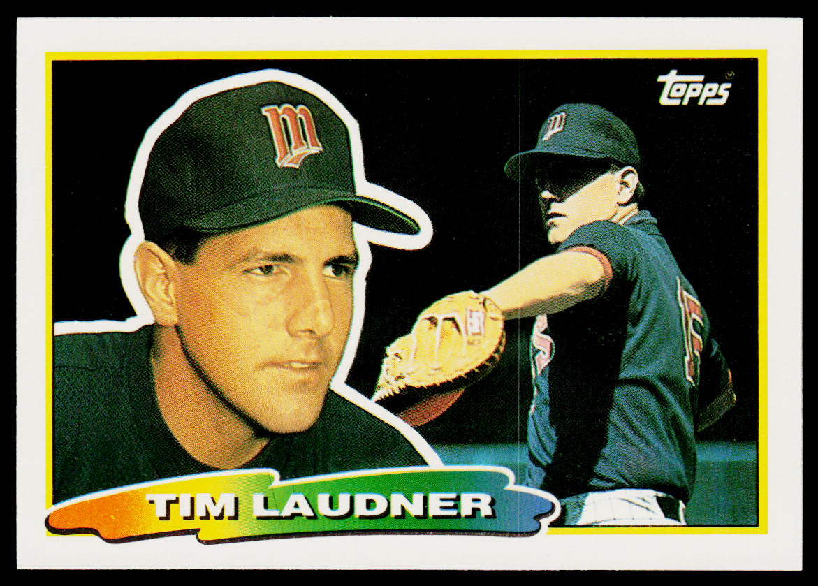 Tim Laudner 1988 Topps Big #243a Minnesota Twins