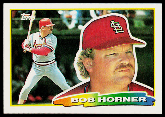 Bob Horner 1988 Topps Big #245a St. Louis Cardinals