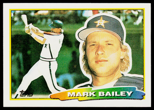 Mark Bailey 1988 Topps Big #248 Houston Astros