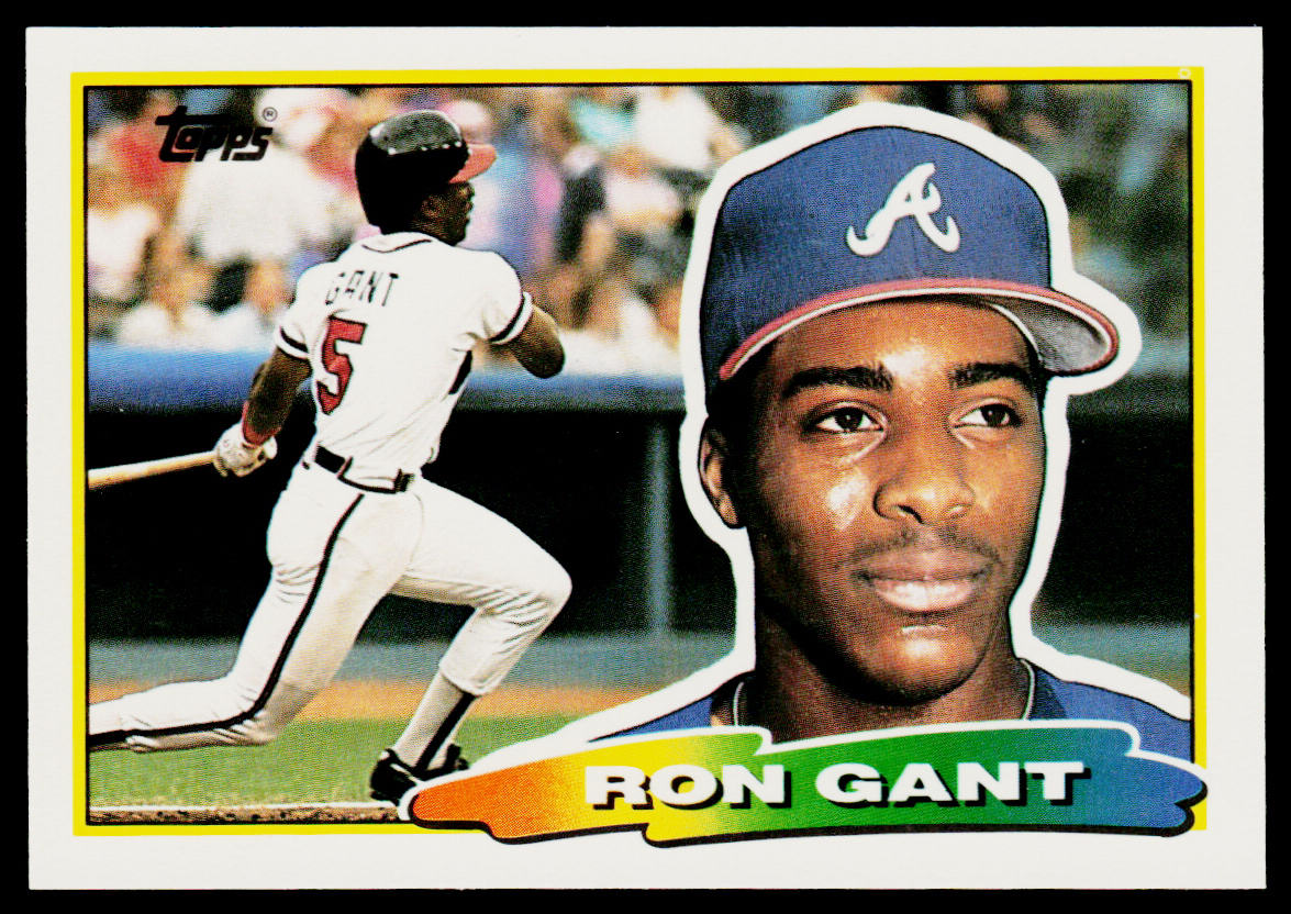 Ron Gant 1988 Topps Big #249 Atlanta Braves
