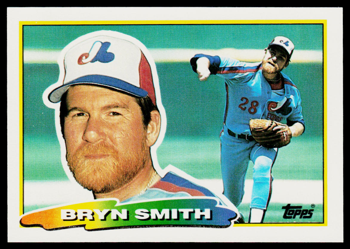 Bryn Smith 1988 Topps Big #250 Montreal Expos