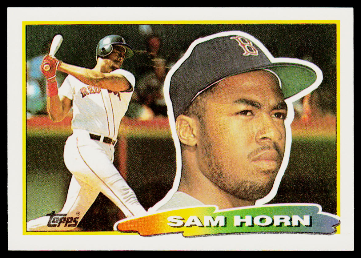 Sam Horn 1988 Topps Big #252 Boston Red Sox