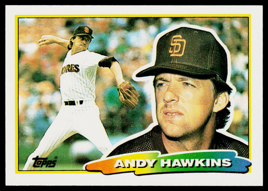 Andy Hawkins 1988 Topps Big #257b San Diego Padres