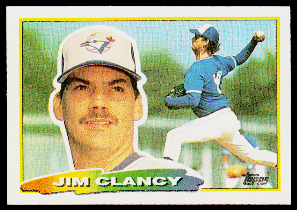 Jim Clancy 1988 Topps Big #258b Toronto Blue Jays