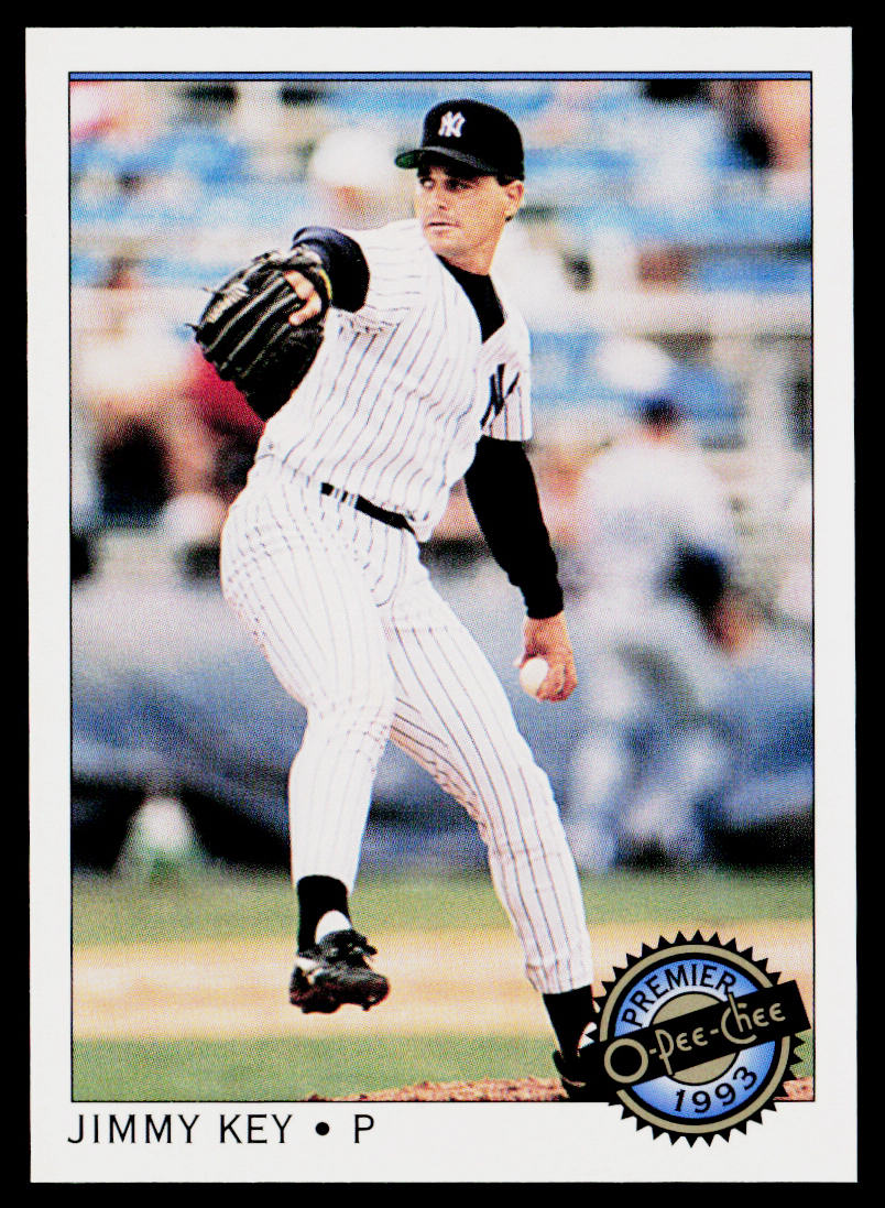 Jimmy Key 1993 O-Pee-Chee Premier #15 New York Yankees