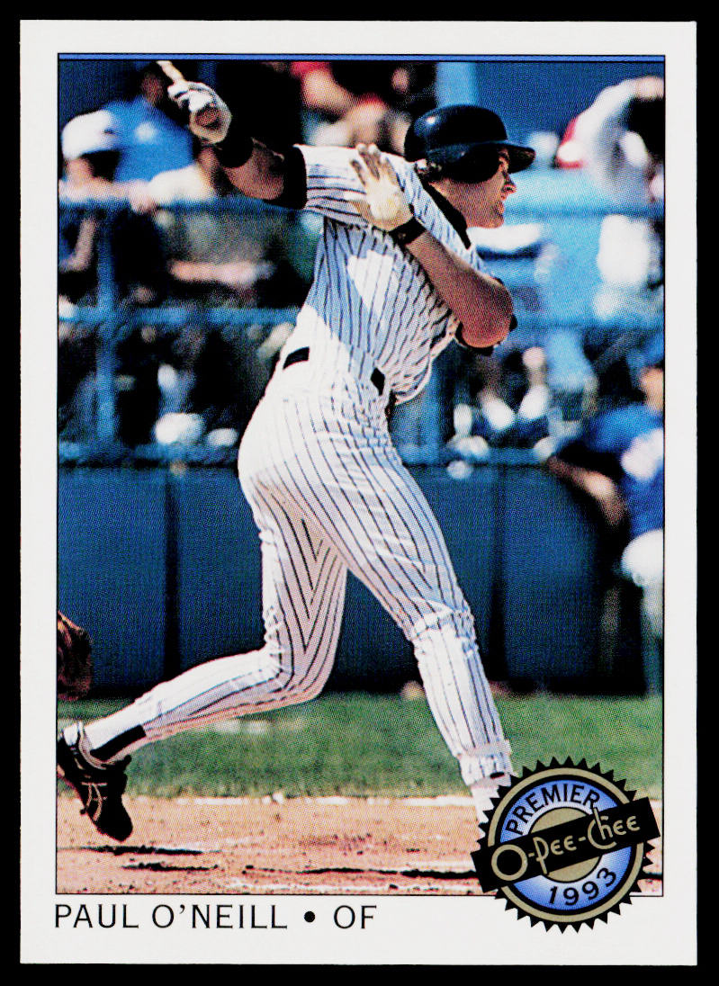 Paul O'Neill 1993 O-Pee-Chee Premier #14 New York Yankees
