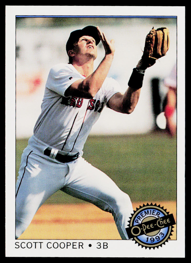 Scott Cooper 1993 O-Pee-Chee Premier #13 Boston Red Sox