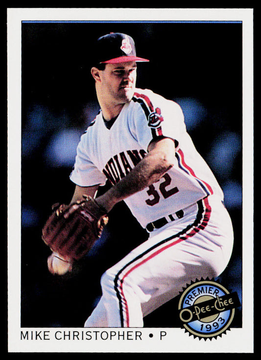 Mike Christopher 1993 O-Pee-Chee Premier #11 Cleveland Indians