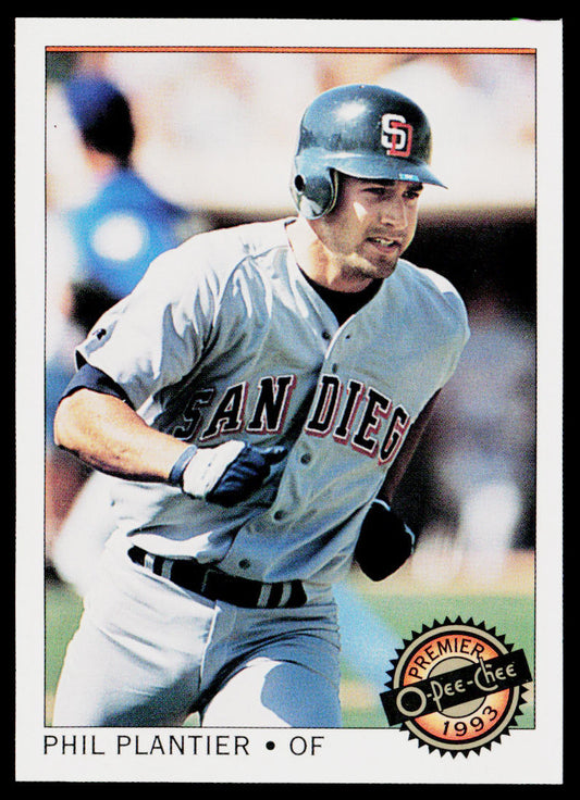 Phil Plantier 1993 O-Pee-Chee Premier #10 San Diego Padres