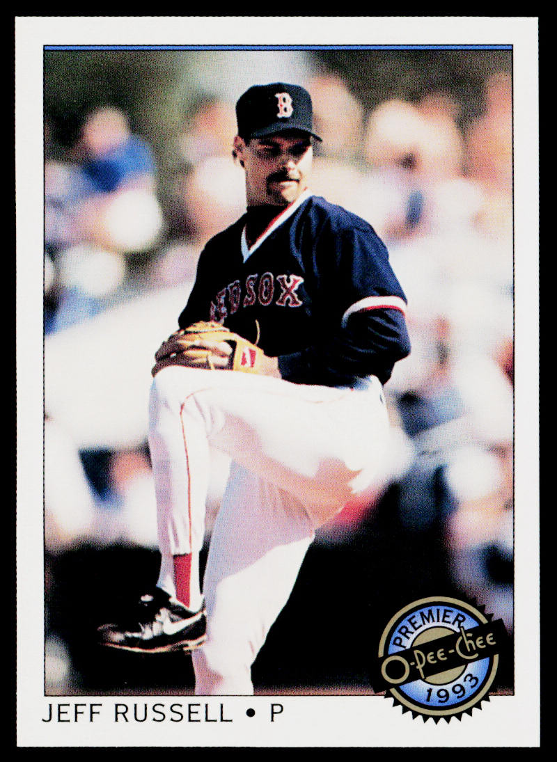 Jeff Russell 1993 O-Pee-Chee Premier #9 Boston Red Sox