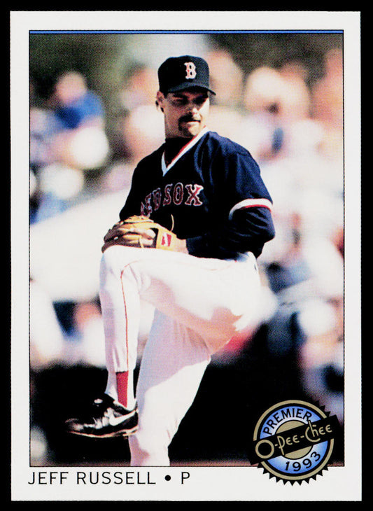 Jeff Russell 1993 O-Pee-Chee Premier #9 Boston Red Sox
