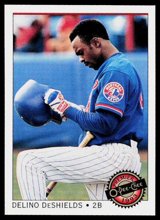 Delino DeShields 1993 O-Pee-Chee Premier #7 Montreal Expos
