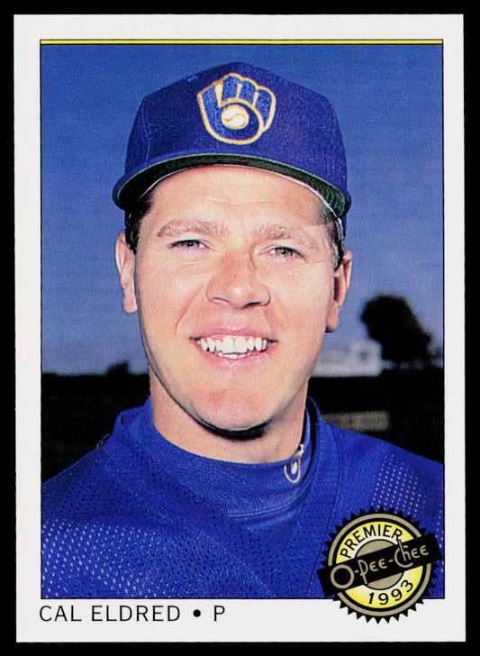 Cal Eldred 1993 O-Pee-Chee Premier #4 Milwaukee Brewers