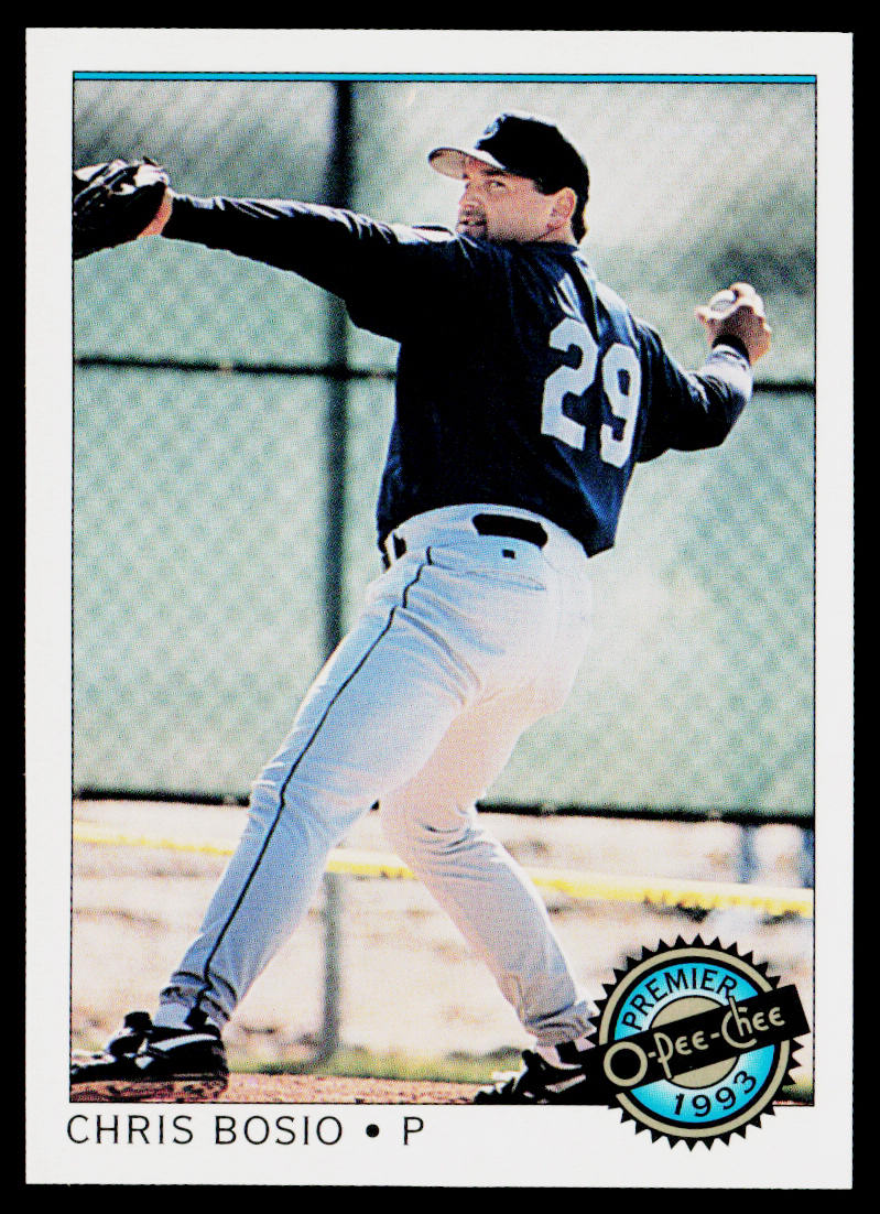 Chris Bosio 1993 O-Pee-Chee Premier #3 Seattle Mariners
