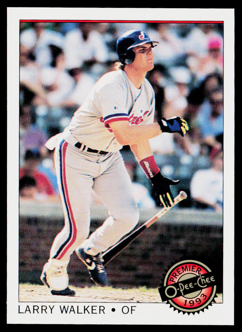 Larry Walker 1993 O-Pee-Chee Premier #39 Montreal Expos