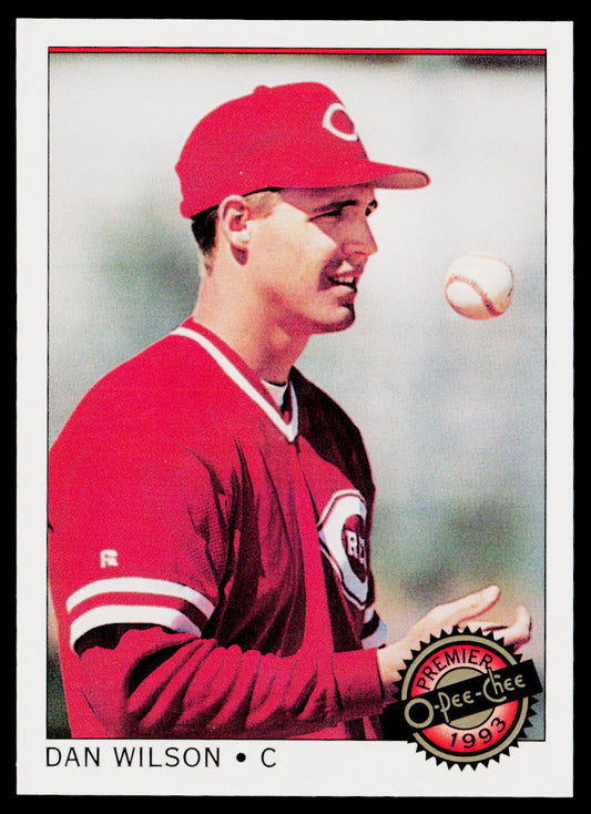 Dan Wilson 1993 O-Pee-Chee Premier #35 Cincinnati Reds