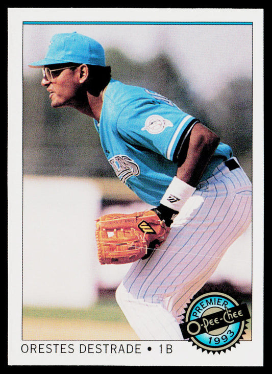 Orestes Destrade 1993 O-Pee-Chee Premier #32 Florida Marlins