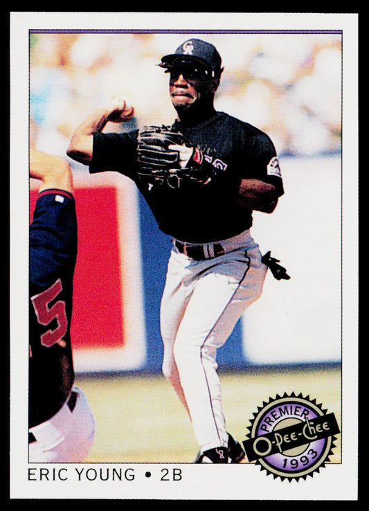 Eric Young 1993 O-Pee-Chee Premier #31 RC Colorado Rockies