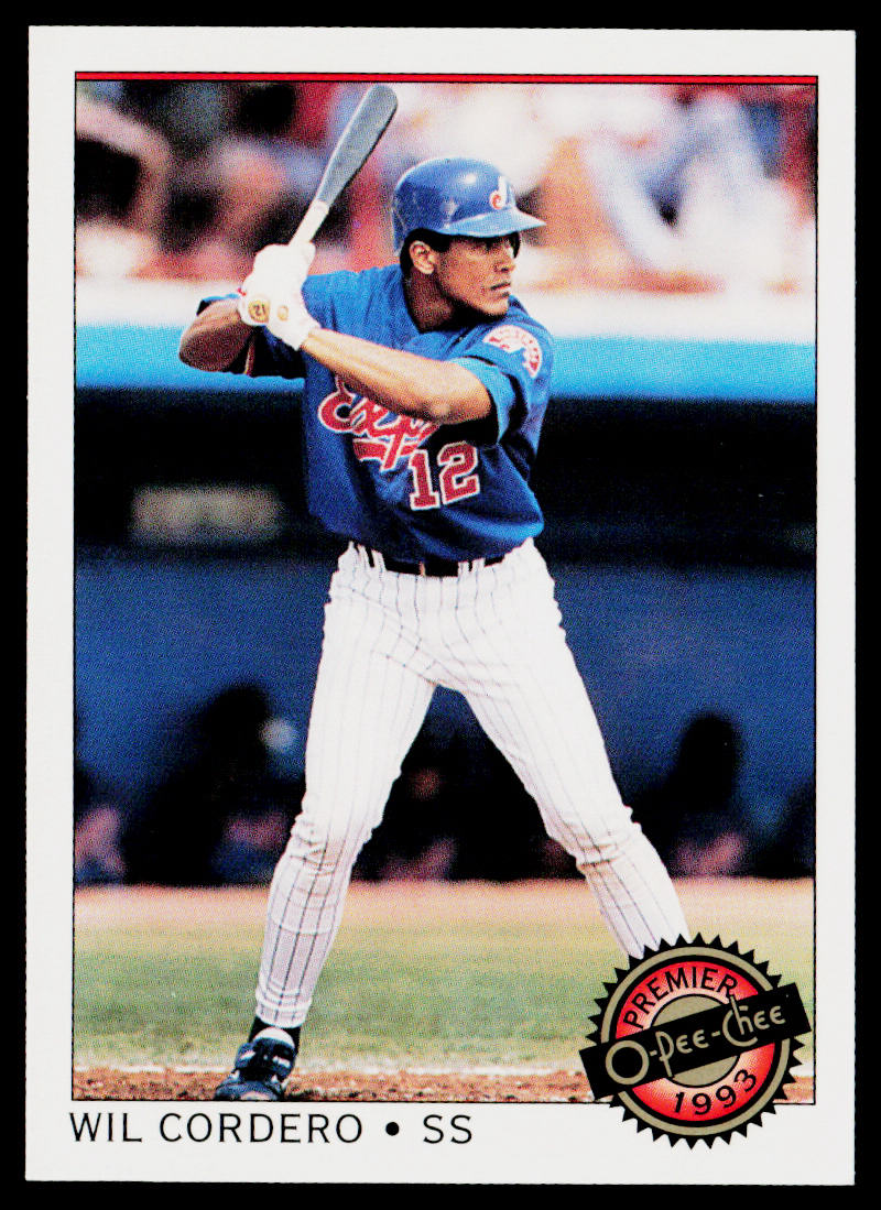 Wil Cordero 1993 O-Pee-Chee Premier #29 Montreal Expos