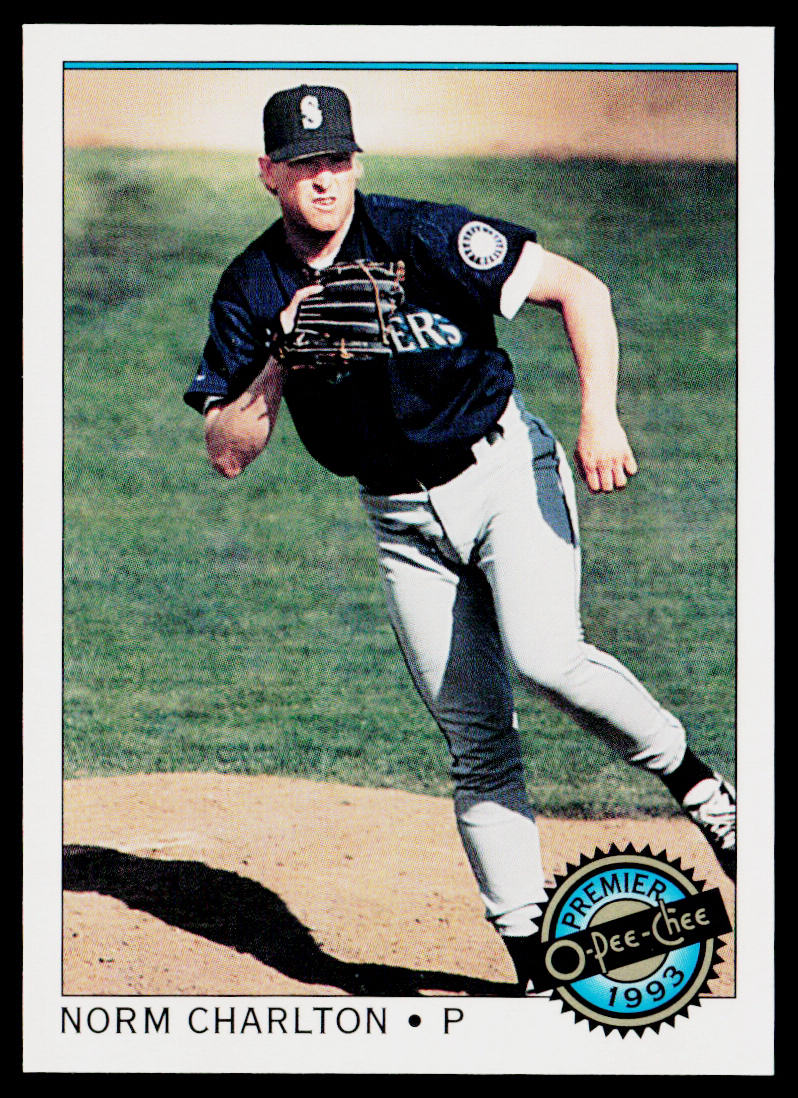 Norm Charlton 1993 O-Pee-Chee Premier #50 Seattle Mariners