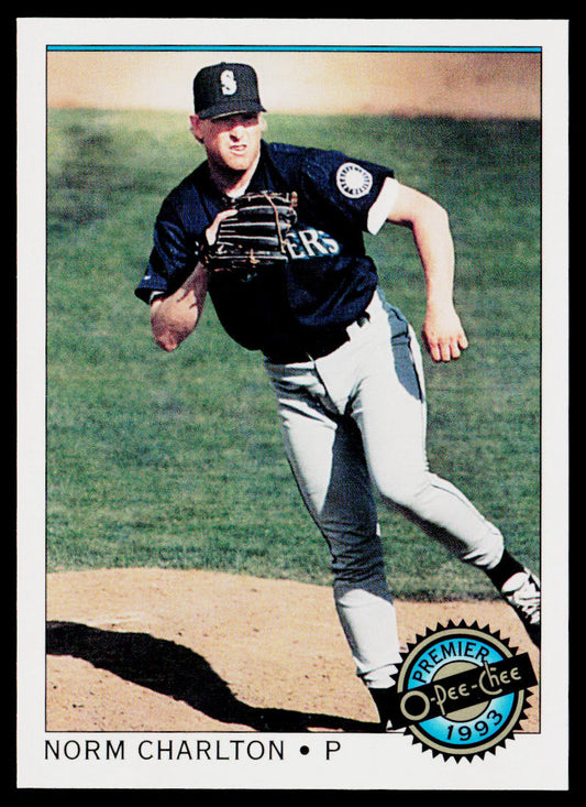 Norm Charlton 1993 O-Pee-Chee Premier #50 Seattle Mariners