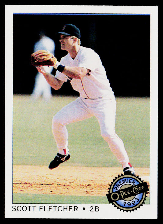 Scott Fletcher 1993 O-Pee-Chee Premier #48 Boston Red Sox