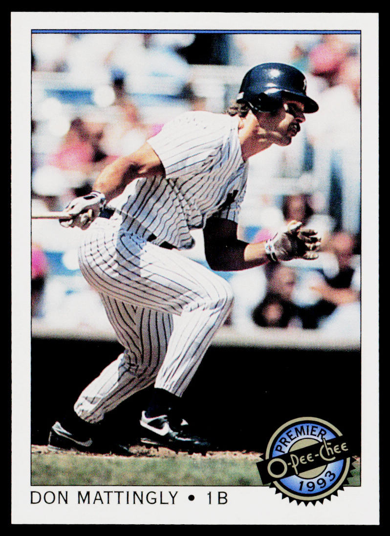 Don Mattingly 1993 O-Pee-Chee Premier #46 New York Yankees