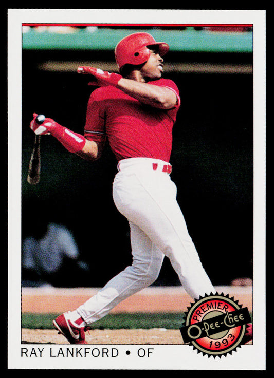 Ray Lankford 1993 O-Pee-Chee Premier #44 St. Louis Cardinals