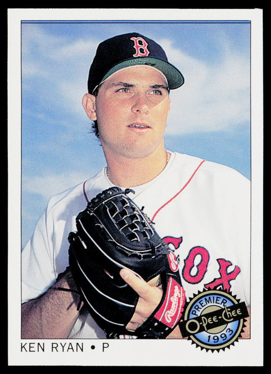 Ken Ryan 1993 O-Pee-Chee Premier #41 RC Boston Red Sox