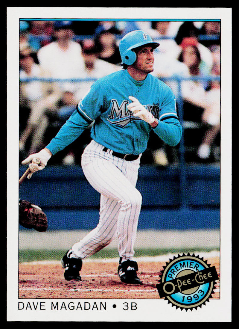 Dave Magadan 1993 O-Pee-Chee Premier #61 Florida Marlins