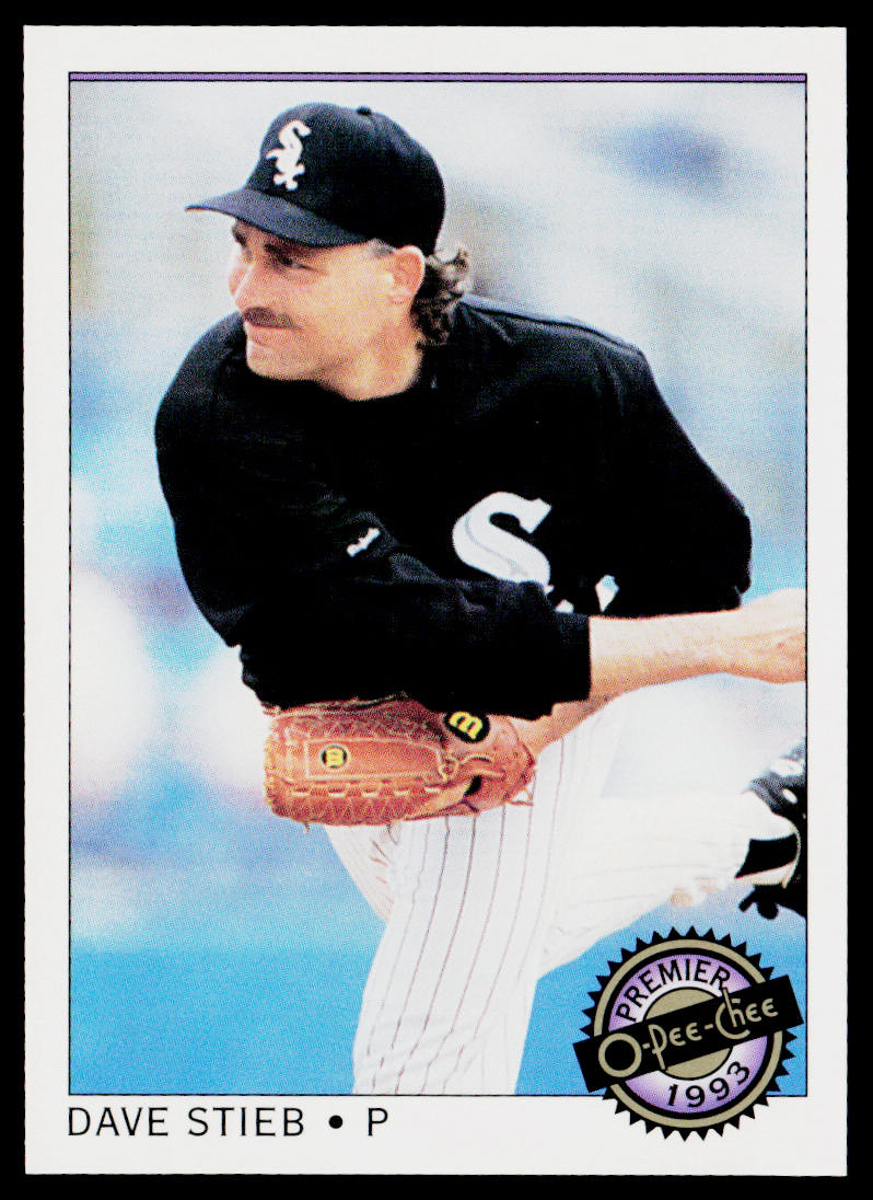 Dave Stieb 1993 O-Pee-Chee Premier #60 Chicago White Sox