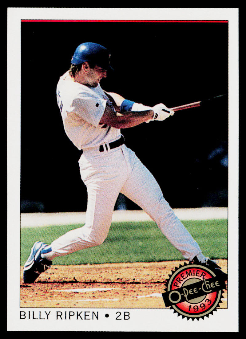 Billy Ripken 1993 O-Pee-Chee Premier #59 Texas Rangers