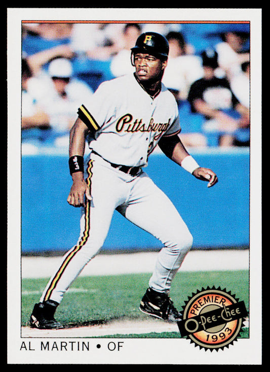 Al Martin 1993 O-Pee-Chee Premier #57 RC Pittsburgh Pirates