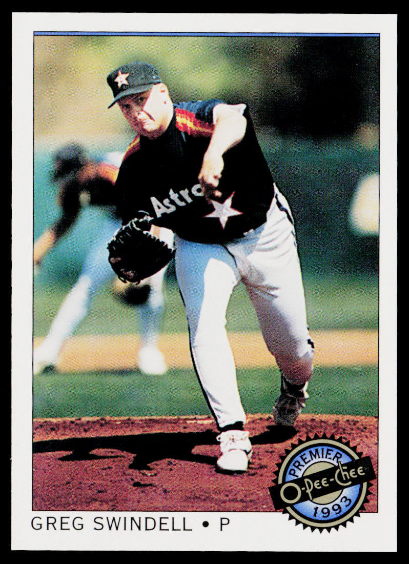 Greg Swindell 1993 O-Pee-Chee Premier #86 Houston Astros