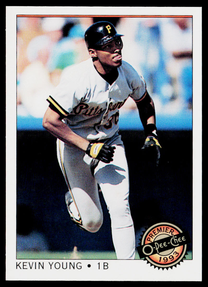 Kevin Young 1993 O-Pee-Chee Premier #78 Pittsburgh Pirates