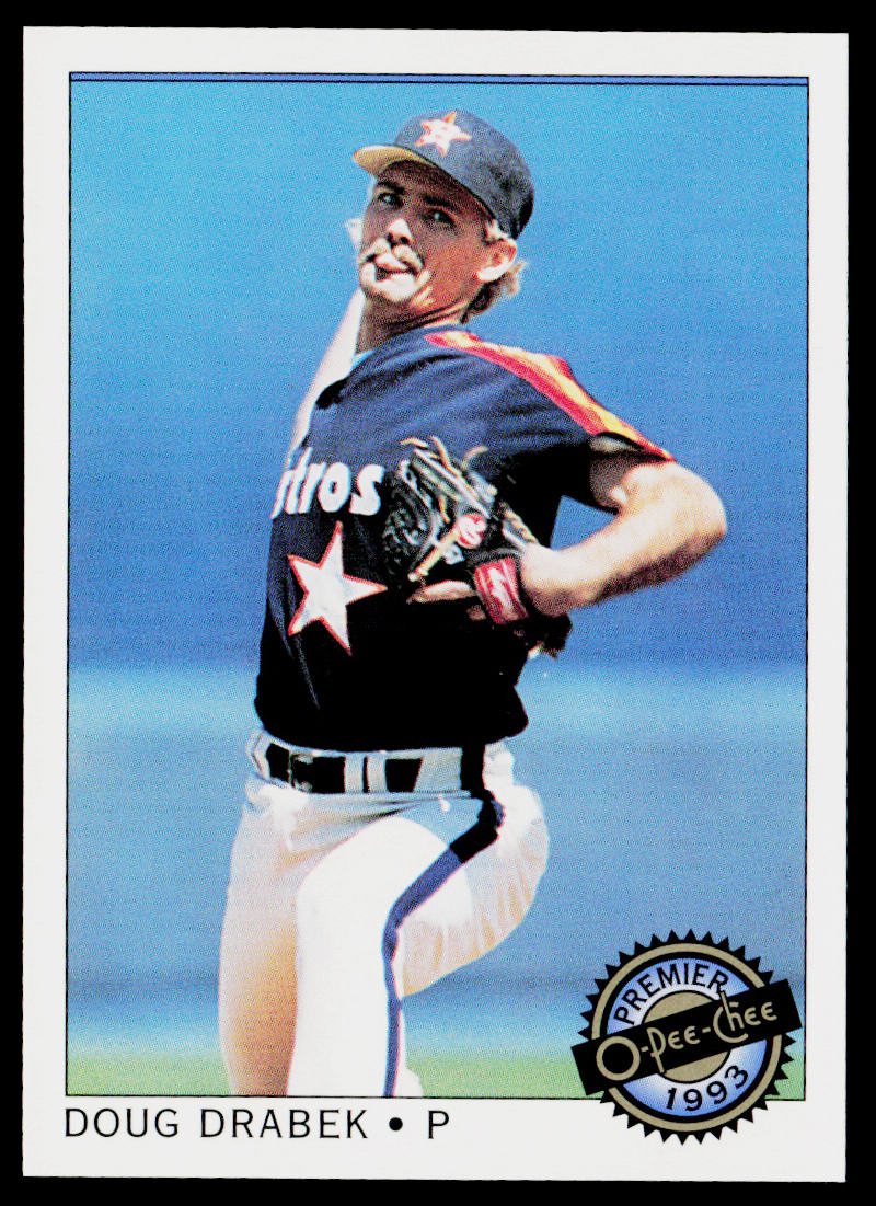 Doug Drabek 1993 O-Pee-Chee Premier #73 Houston Astros
