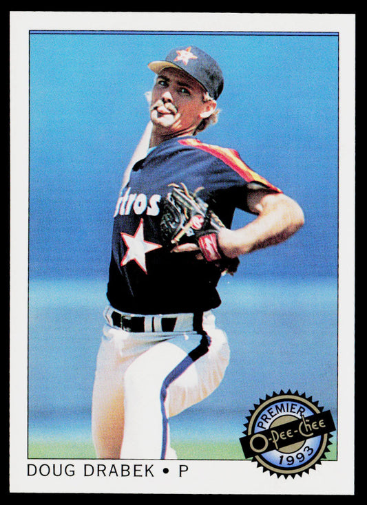 Doug Drabek 1993 O-Pee-Chee Premier #73 Houston Astros