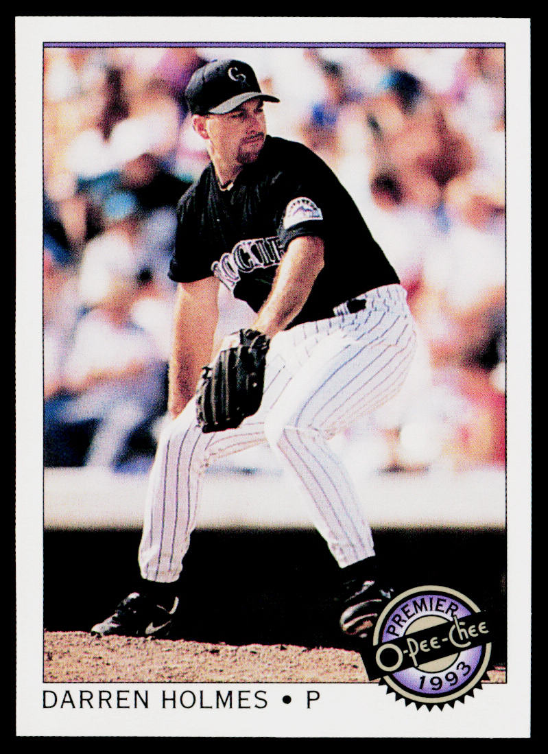 Darren Holmes 1993 O-Pee-Chee Premier #104 Colorado Rockies