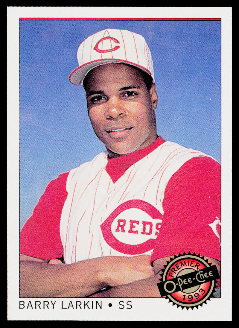 Barry Larkin 1993 O-Pee-Chee Premier #103 Cincinnati Reds