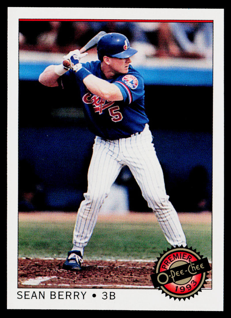 Sean Berry 1993 O-Pee-Chee Premier #97 Montreal Expos