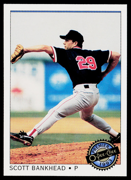 Scott Bankhead 1993 O-Pee-Chee Premier #94 Boston Red Sox
