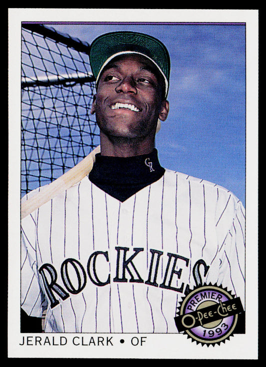 Jerald Clark 1993 O-Pee-Chee Premier #91 Colorado Rockies