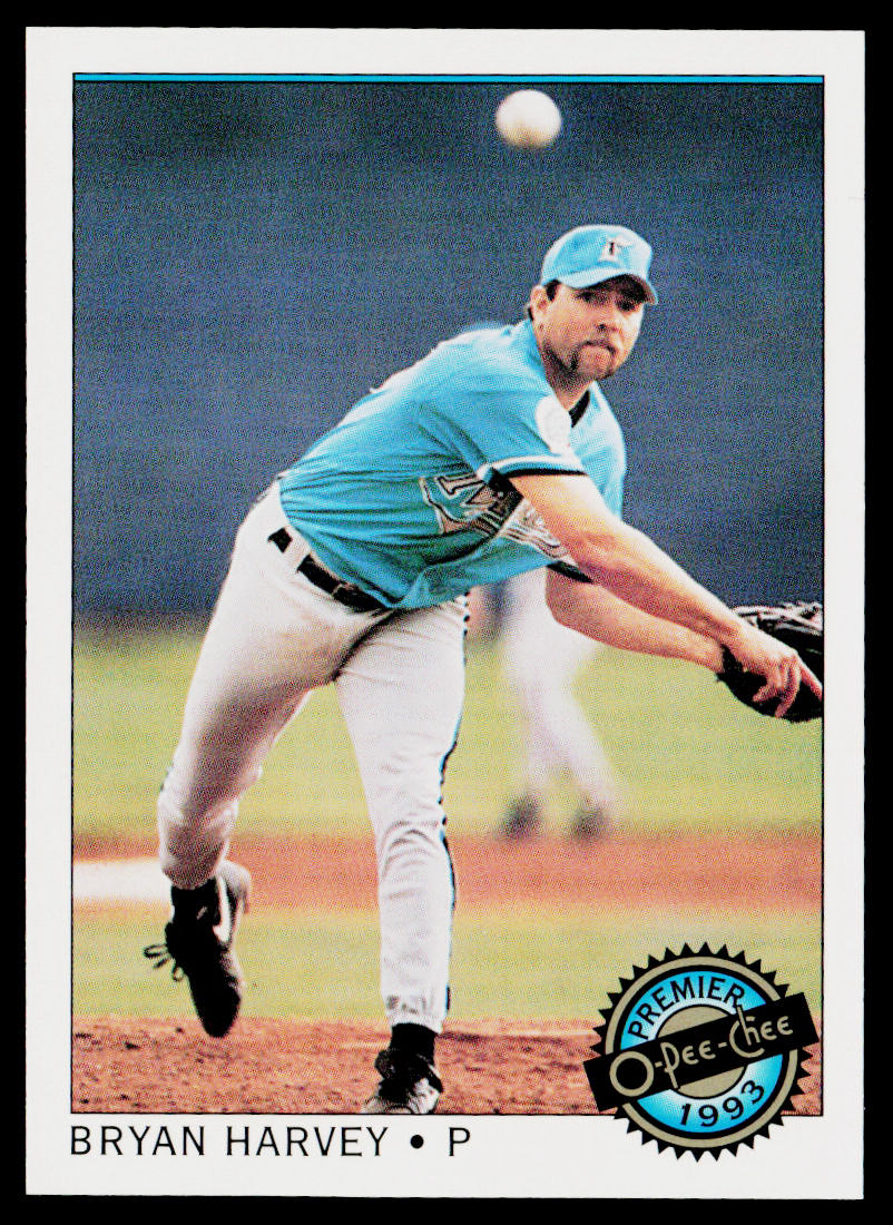 Bryan Harvey 1993 O-Pee-Chee Premier #90 Florida Marlins